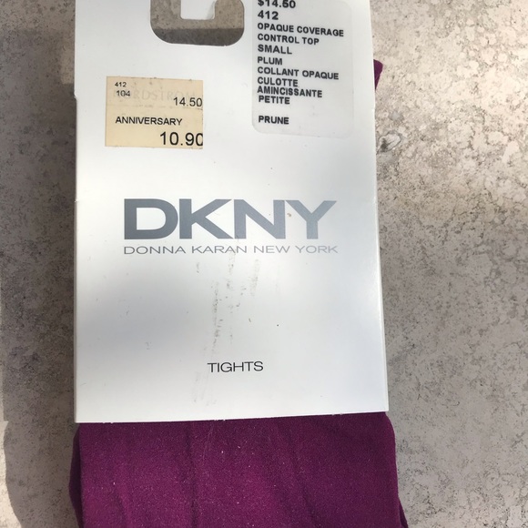 NWT 4 pair bundle DKNY opaque tights - Picture 4 of 8